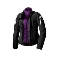 BMW TourShell motorbike jacket women (black / purple)