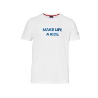 BMW Make Life a Ride T-Shirt men (white)