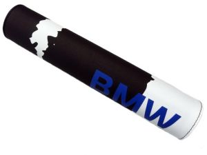 BMW handlebar pad (black / white)