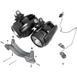 BMW LED motorbike auxiliary headlight set R1200GS (K50)
