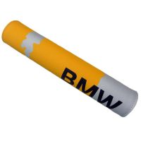 Almohadilla de manillar BMW (amarillo / gris)