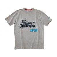 BMW R1200GS T-shirt homme (gris)