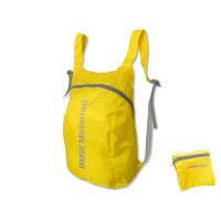 BMW folding backpack (yellow)