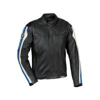 BMW Club casaco de couro de motociclismo homens